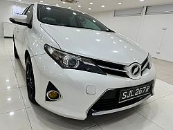 Toyota Auris 1.5X CVT DVD 2015 Push Start White